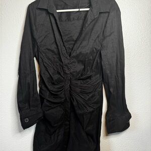 Zara Classic Black Garment dress